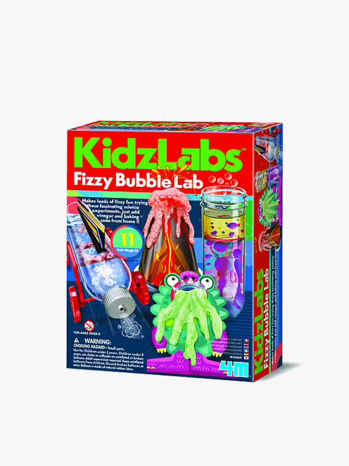 4M Kidzlabs Eksperimentsæt Boblende Bobler