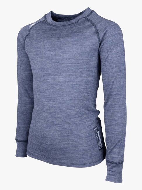 Lindberg Merino Skiundertøj JR Merinomix, Orion Blue