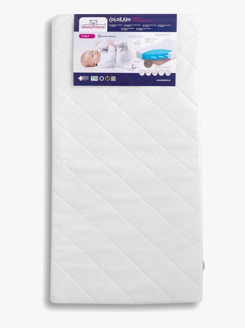 BabyMatex Colorado Børnemadras med kokosmåtte, 70x140 cm