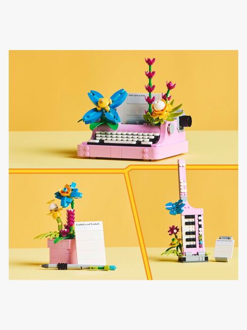 LEGO Creator 31169 Skrivemaskine med blomster