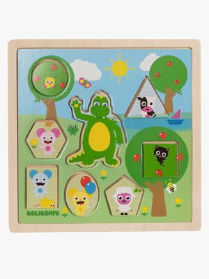 Bolibompa Puslespil 2-in-1 Sommer & Vinter 2x8 Brikker