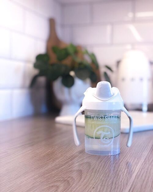 Twistshake Mini Cup Tudekop 230ml, Hvid