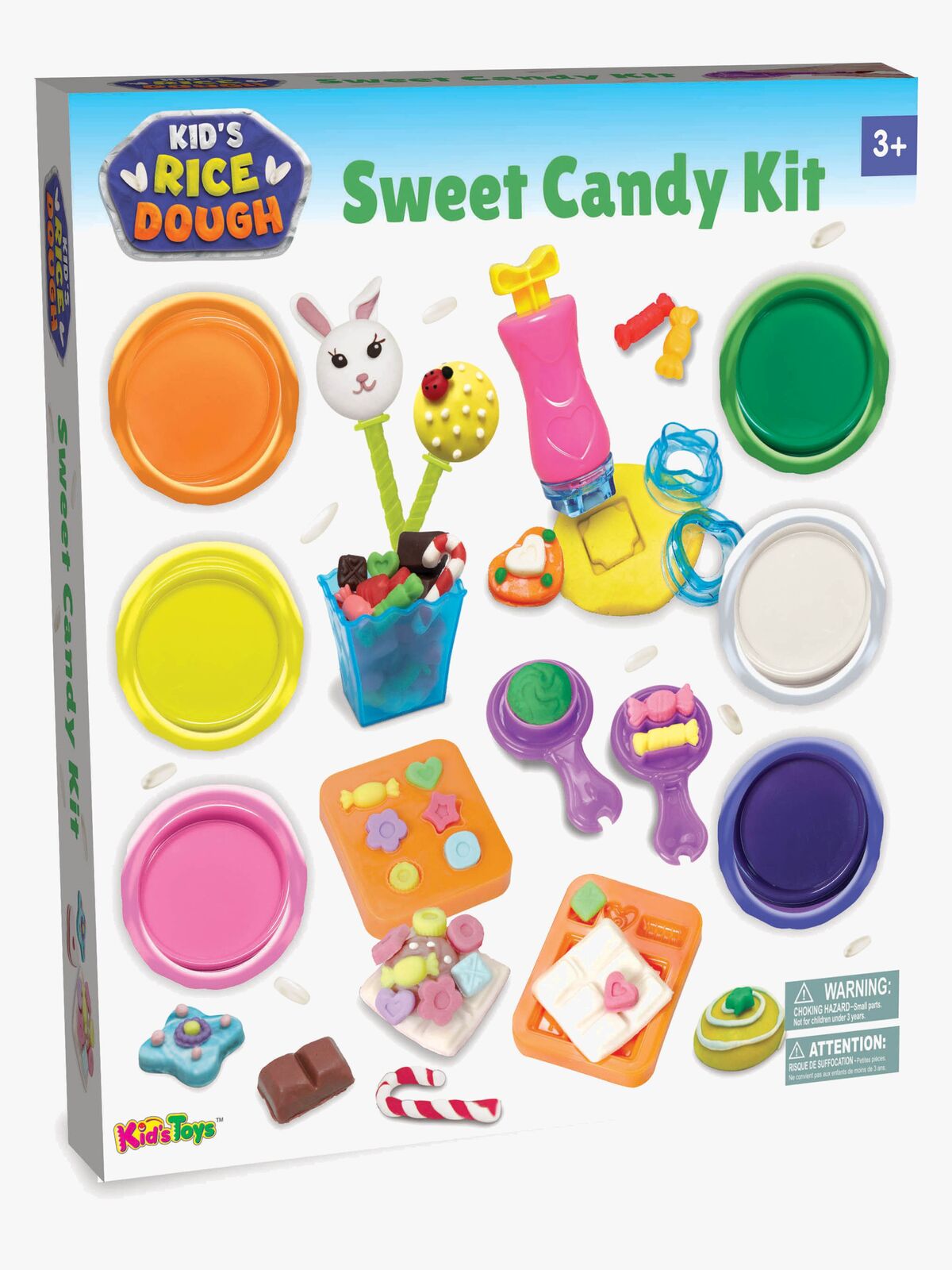 Kid's Rice Dough Sweet Candy Kit Modellervoks