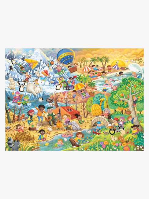 Ravensburger Four Seasons Puslespil 100 Brikker