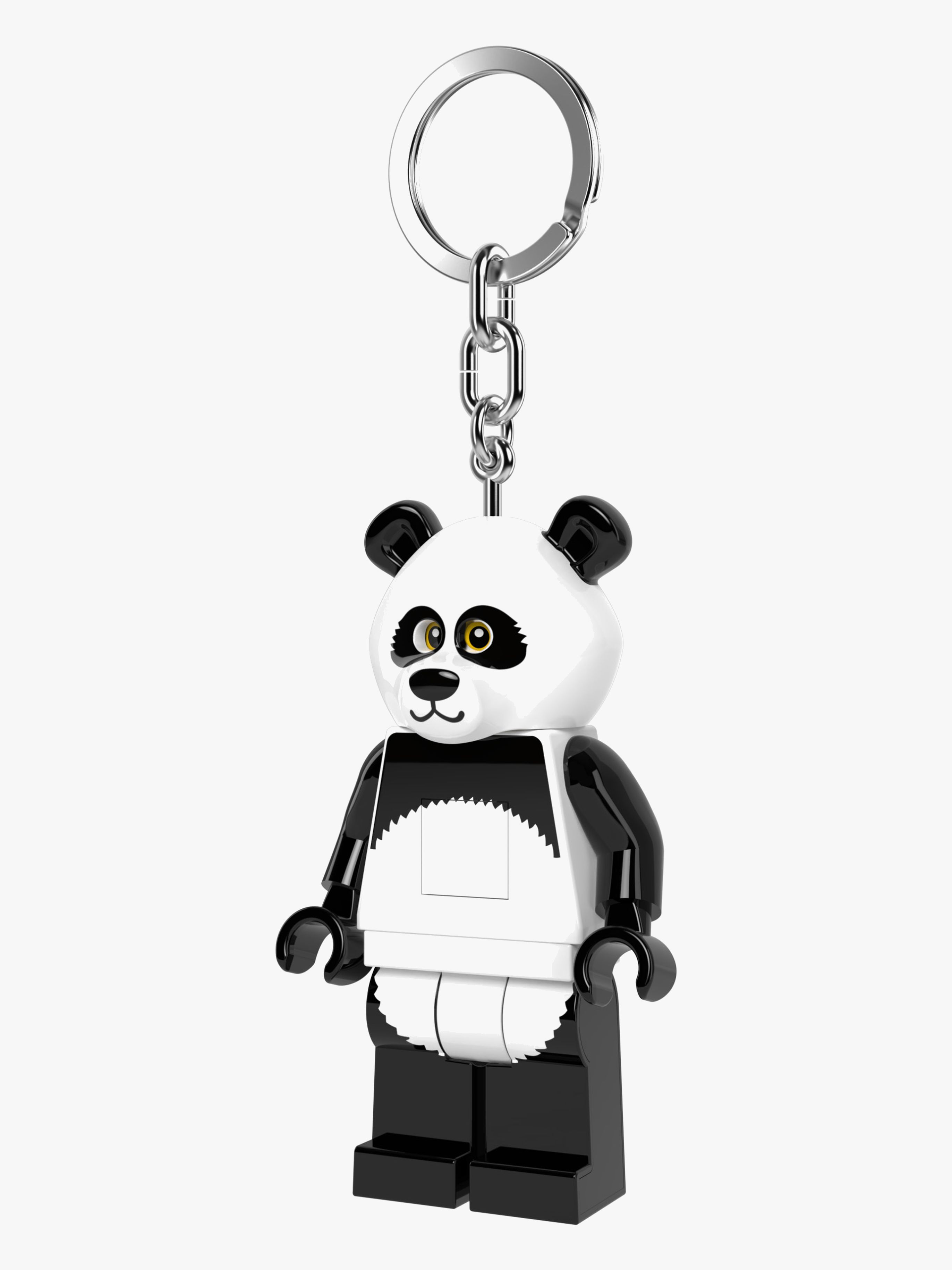 LEGO Minifigures™ Panda Guy Nøglering med LED-lys