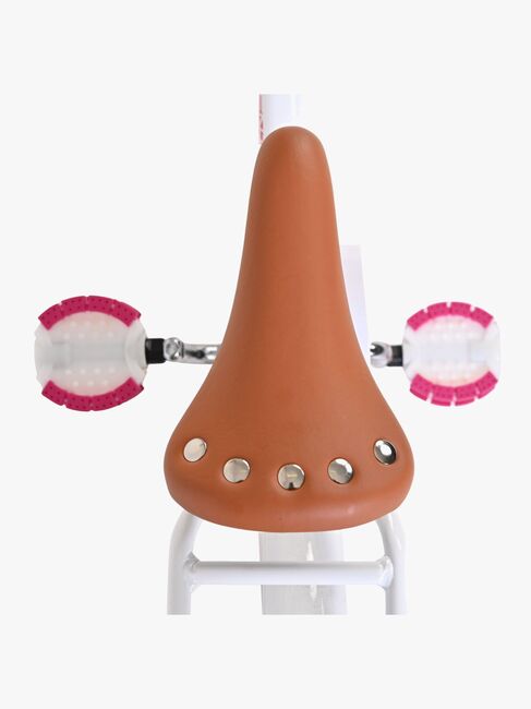 Volare Excellent Cykel med Kurv 14 Tommer, Hvid