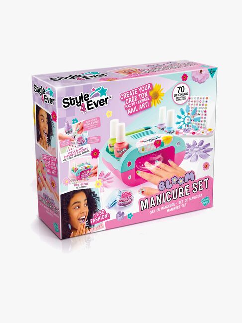 Style 4 Ever Manicuresæt Neglekunst Blomst