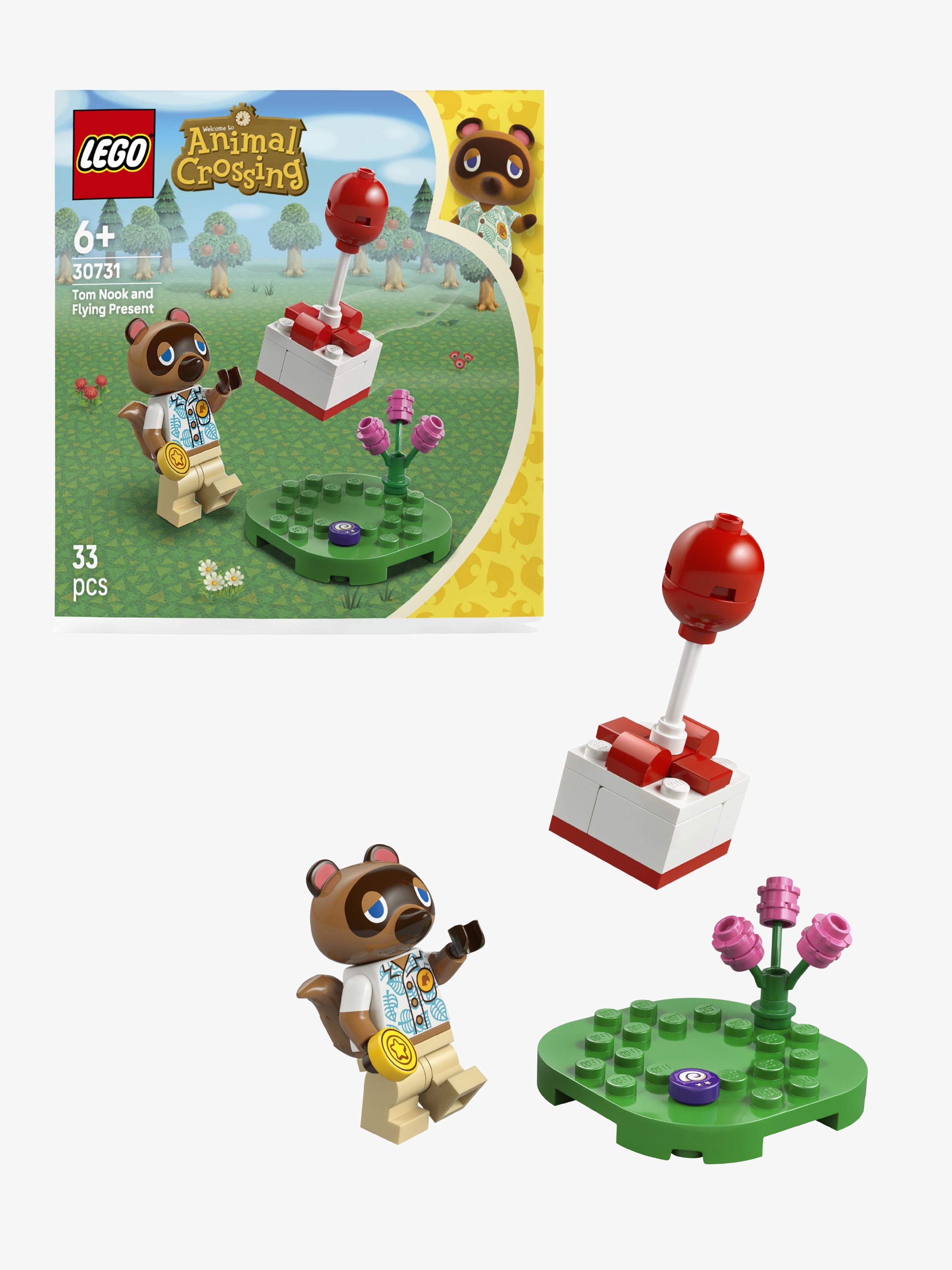 LEGO Animal Crossing 30731 Tom Nook og svævende gave