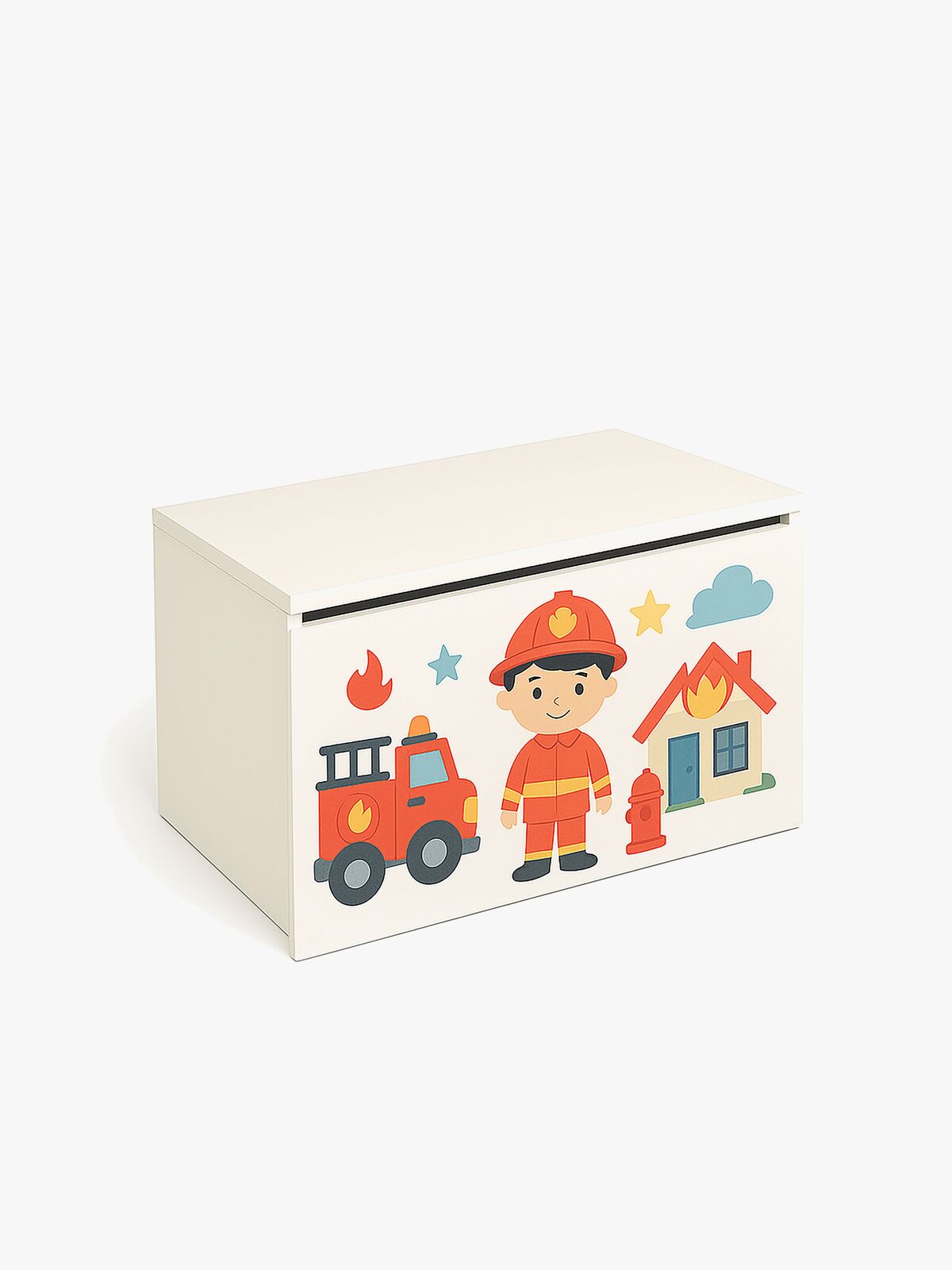 Cloudberry Castle BRAVE Opbevaringskasse, Hvid