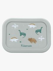 Kidzroom Silikone Madkasse Small Talk, Grøn