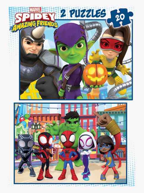 Spidey and His Amazing Friends Puslespil 2x20 Brikker