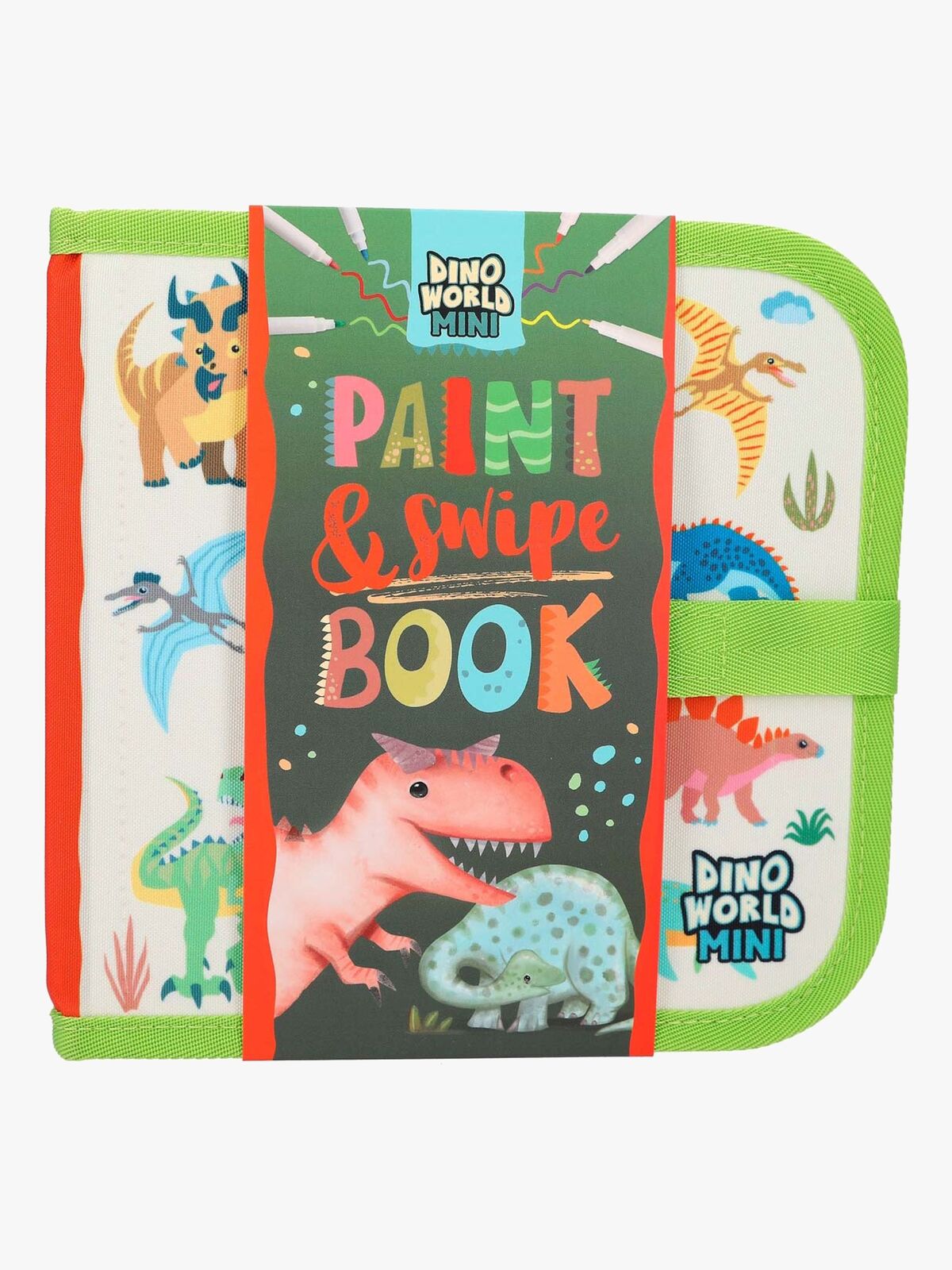 DinoWorld Malebog Mal og Visk Ud