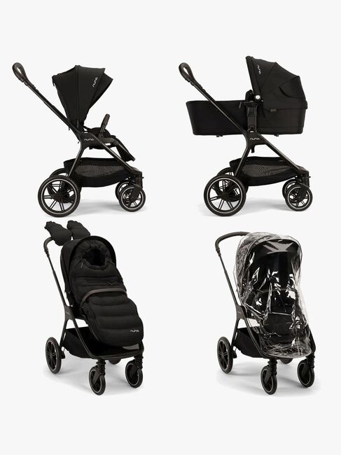 Nuna TRIV LX Duovogn med All-Season Set, Caviar