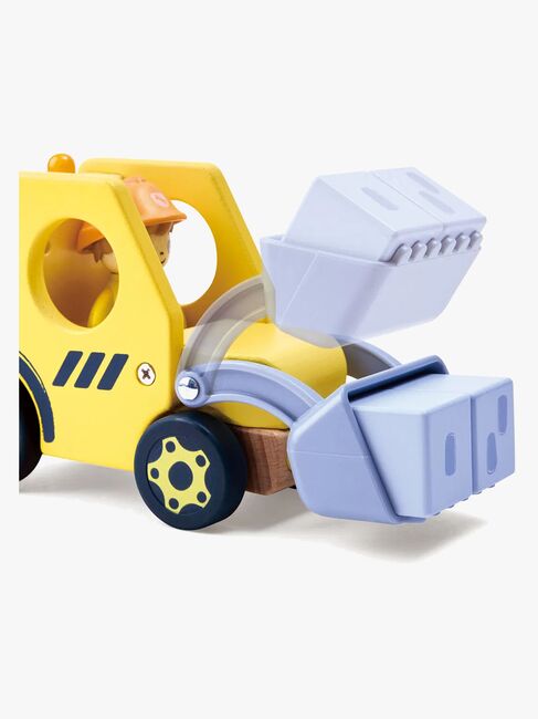 Hape Eventyrbog med Legesæt The Buzzing Bulldozer
