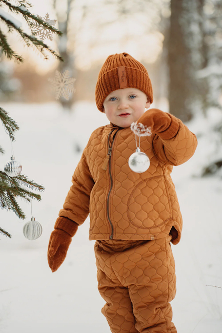 BabyMocs  Strikkede Vanter, Rust