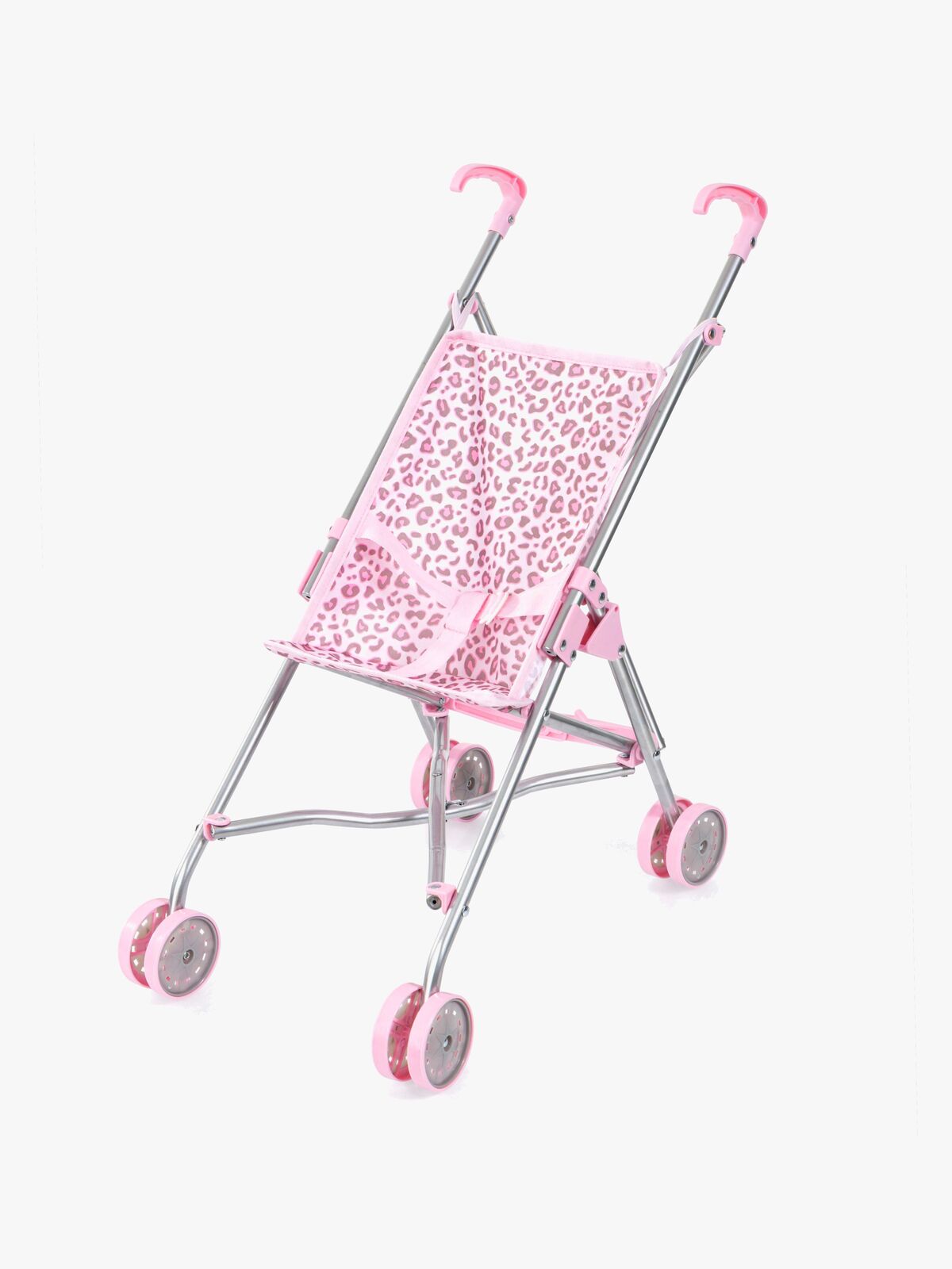 Bayer Design Dukkevogn Klapvogn Leopard, Pink