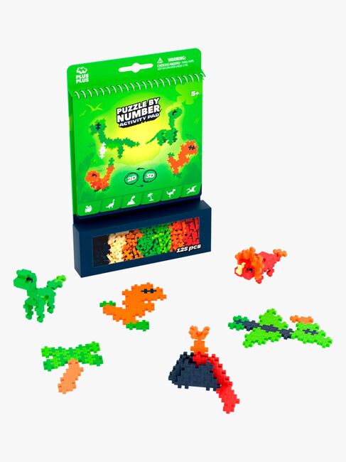 Plus-Plus Activity Pad Dino Byggesæt