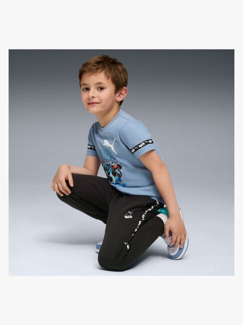 Puma Hot Wheels T-shirt, Cool Blue