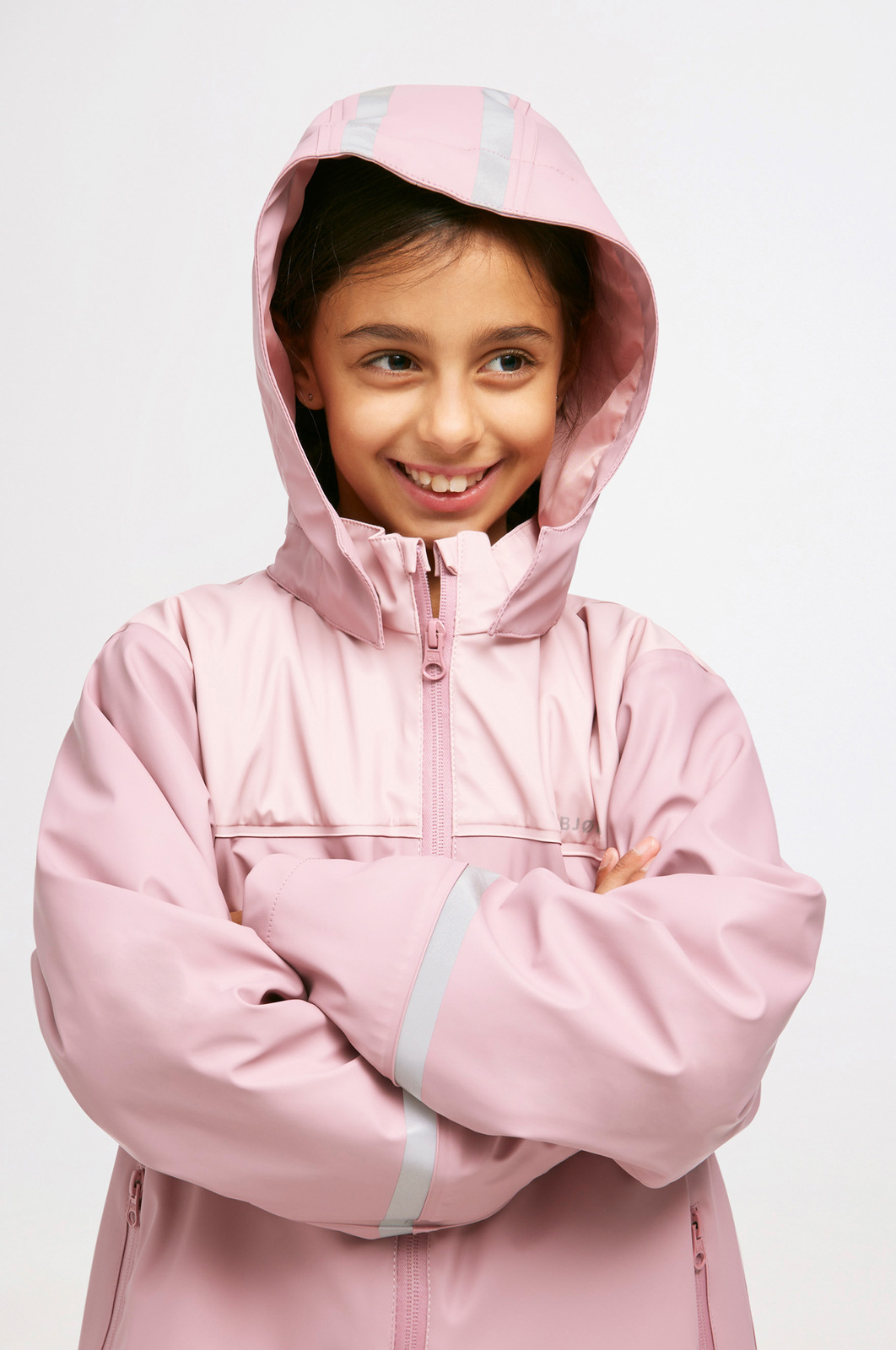 Nordbjørn Smögen Foret Regnjakke, Pink