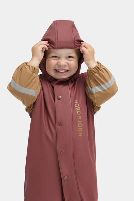 Nordbjörn Sju Strömmar Foret Regndragt, Madder Brown