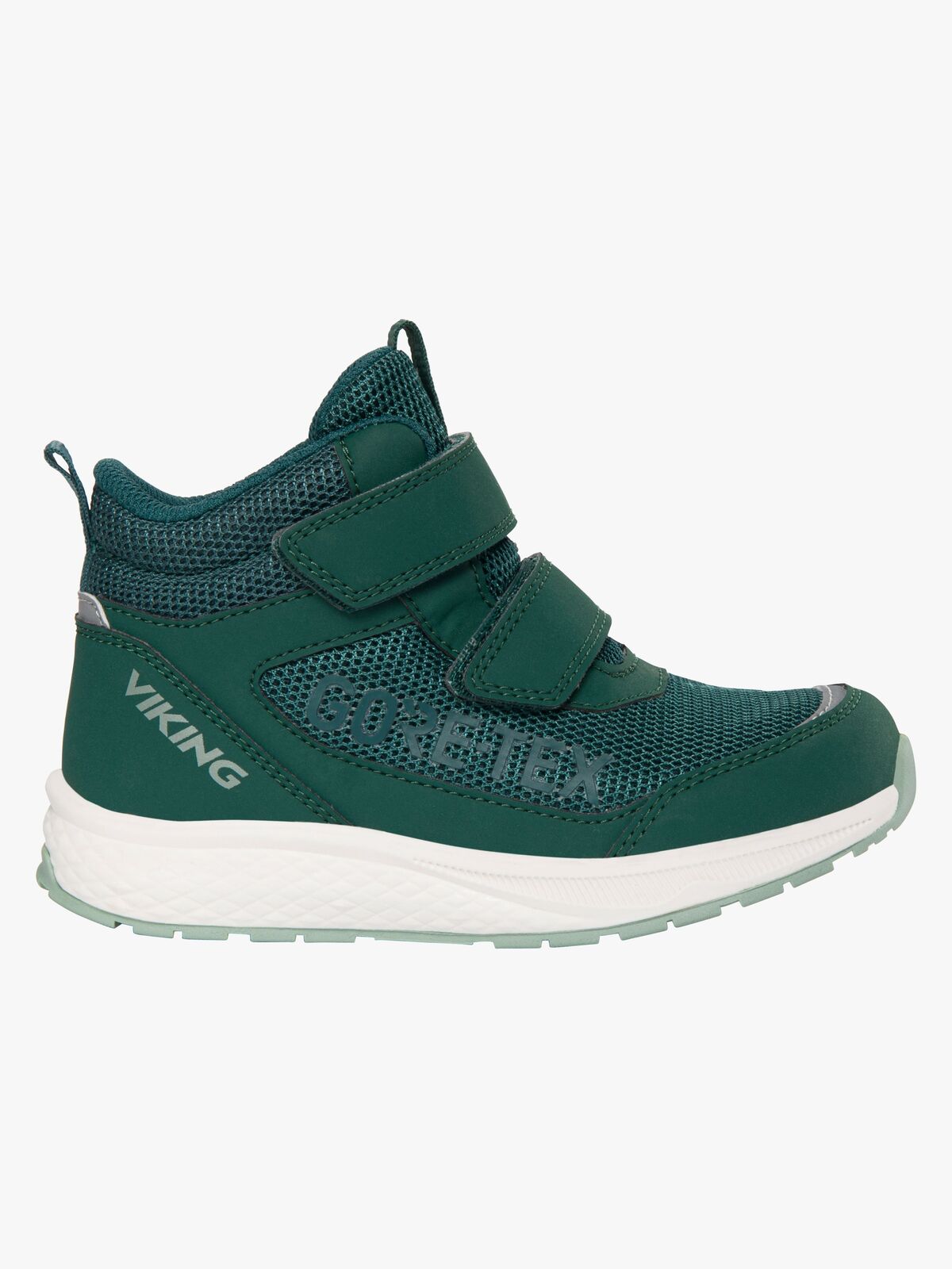 Viking Bouncy Mid 2V GTX Sneakers, Dark Green