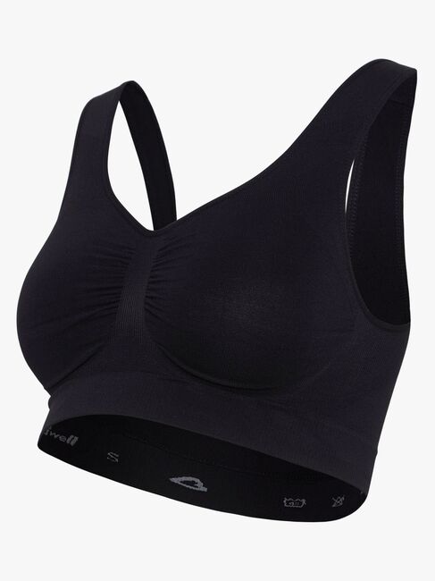 Carriwell Vente-BH Sømløs, Sort