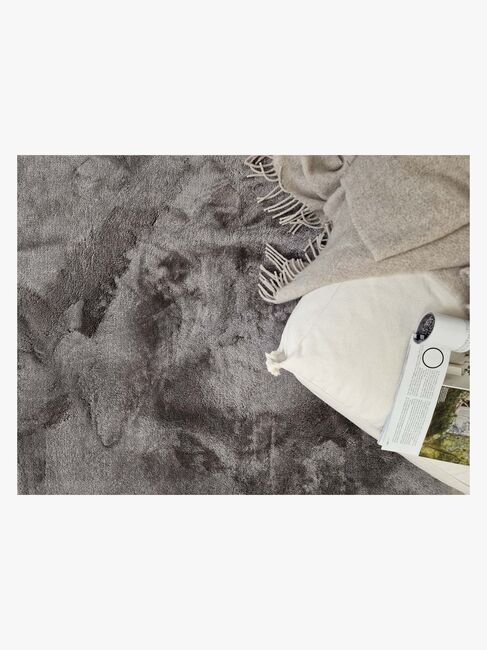 KM Carpets Cozy Gulvtæppe 80x160, Grey