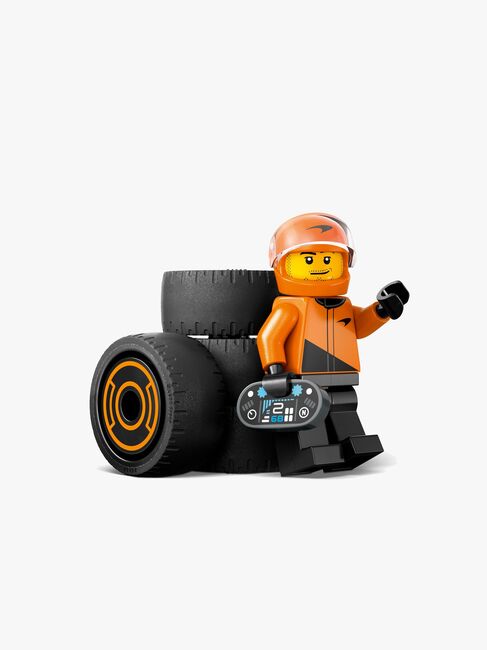 LEGO City 60442 F1-kører med McLaren-racerbil