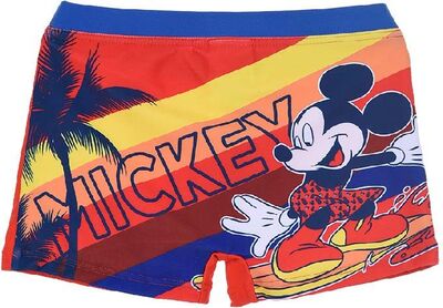 Disney Mickey Mouse Badeshorts, Red