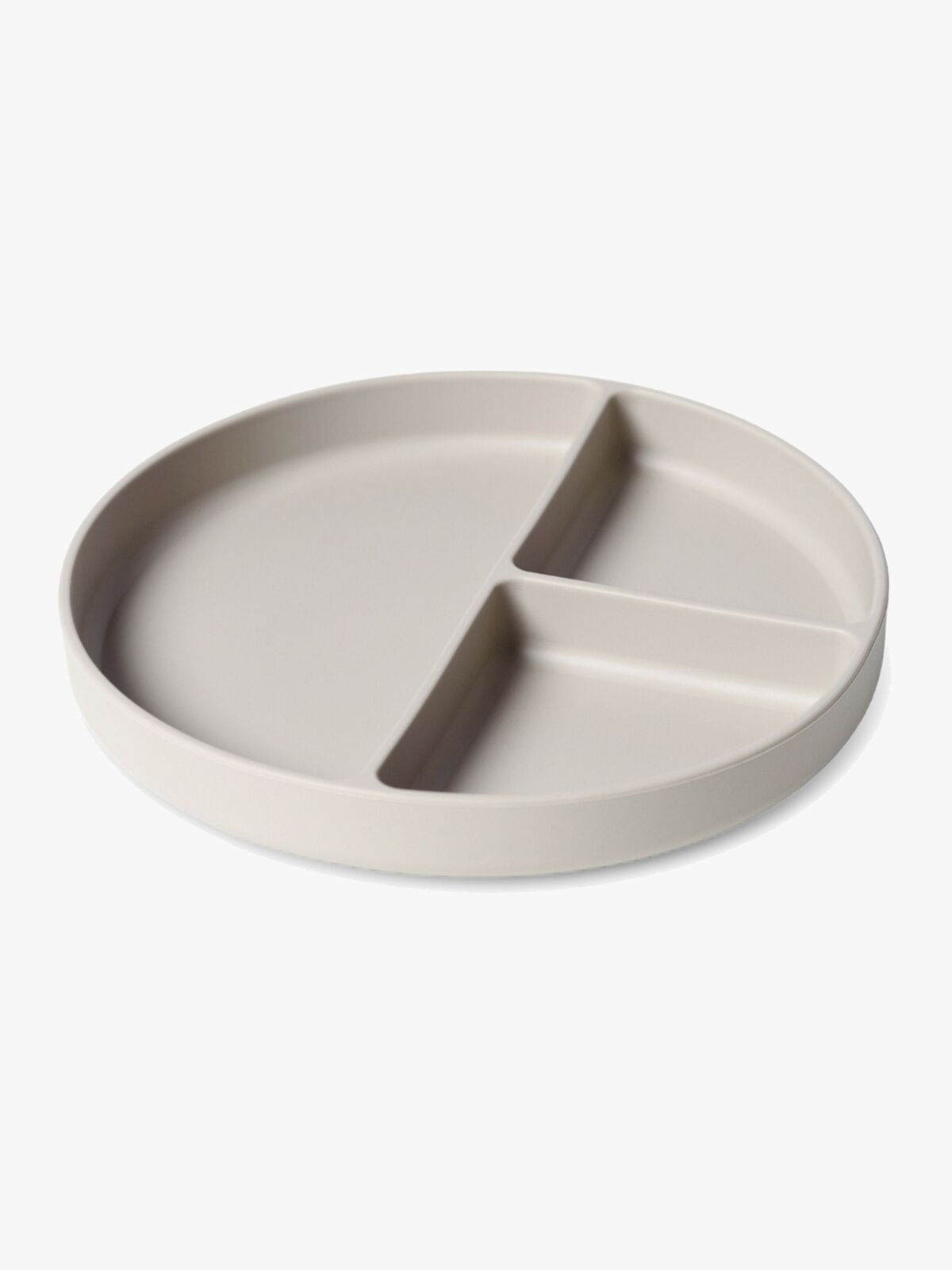 nuuroo Mingo Opdelt Tallerken Silikone, Cobblestone