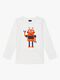 Luca & Lola Gabriel Langærmet T-Shirt, White