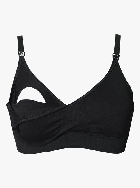 Boob Amme-BH, Fast Food, T-Shirt, Black