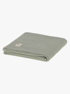 Lässig Strikket Tæppe 80x100, Mint