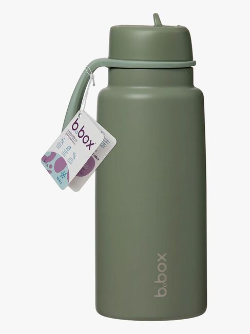 b.box Drikkedunk med Flip Top 1L, Olive