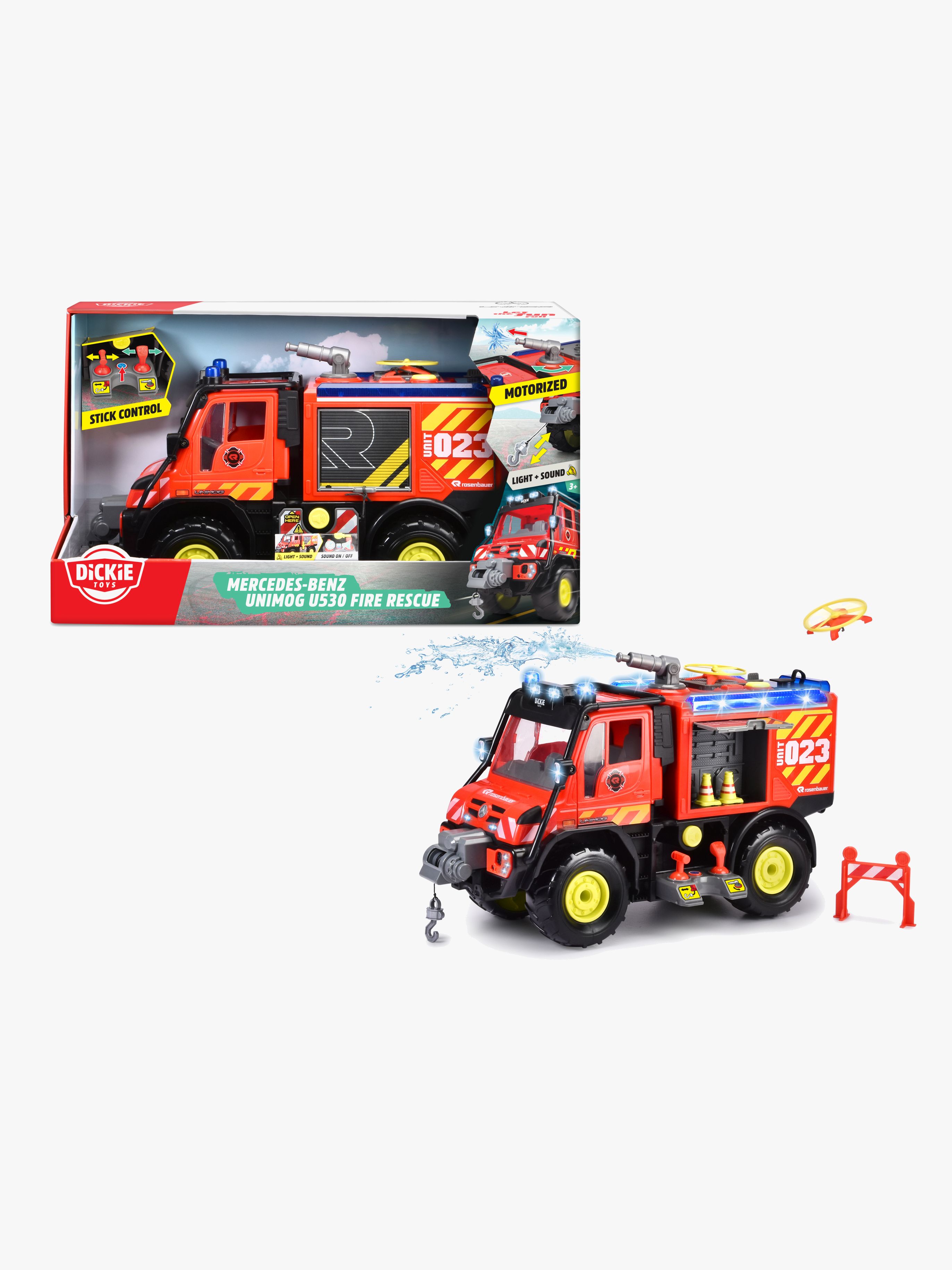 Simba-Dickie Unimog U530 Brandvæsensæt