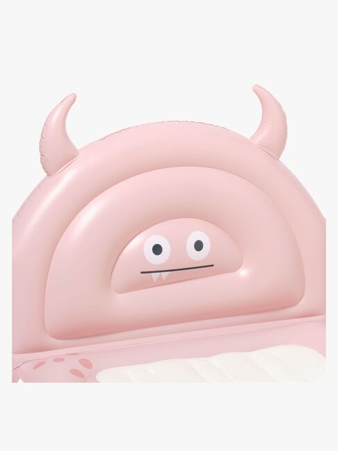 SUNNYLiFE  Oppustelig Børneseng, Monster Pink