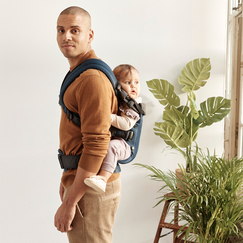 BabyBjörn Harmony Bæresele 3D Mesh, Navy Blue 