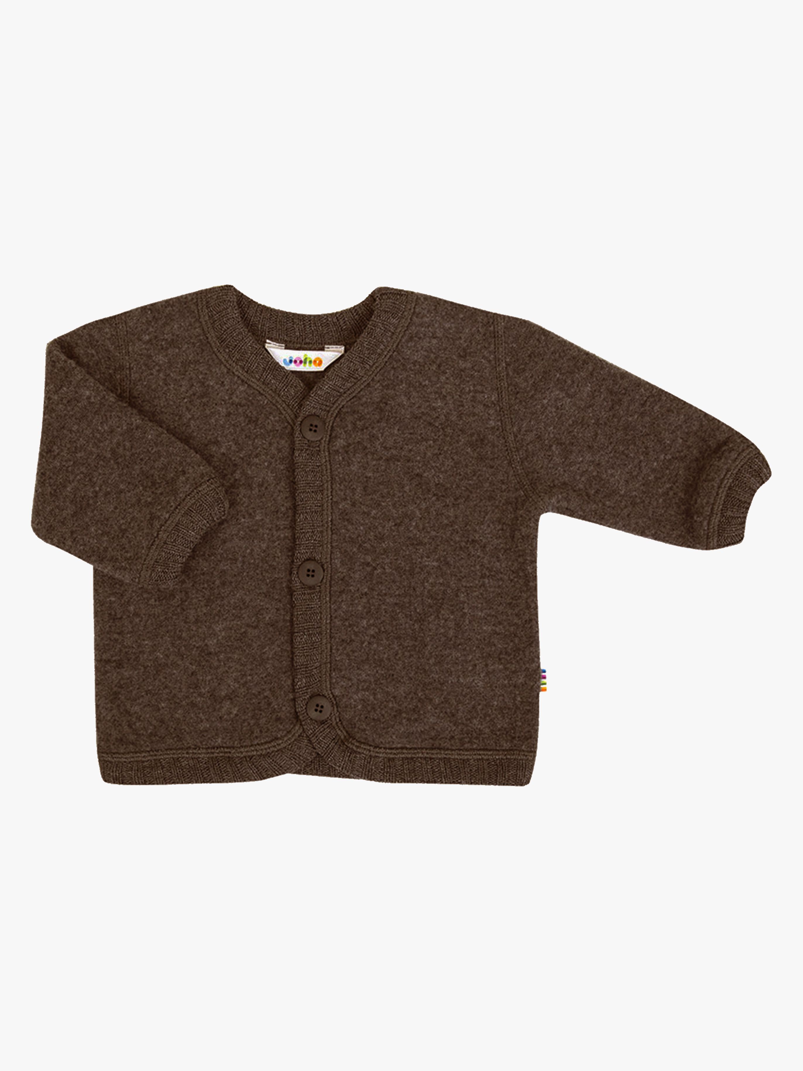 Joha Cardigan Merinould, Dark Brown, 80