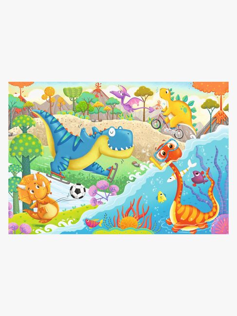 Ravensburger Puslespil Dinosaur 2x12 Brikker