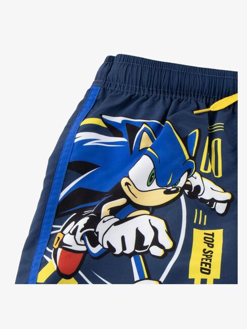 Sonic Badeshorts, Mørkeblå