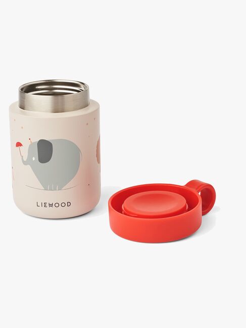 LIEWOOD Kiani mønstret termokande til mad, Cirkus/Sandwich