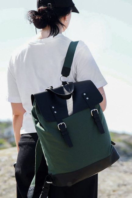 North 13.5 Pusletaske Rygsæk, Green