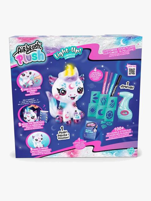 Canal Toys Airbrush Plush Neon Bamse Enhjørning