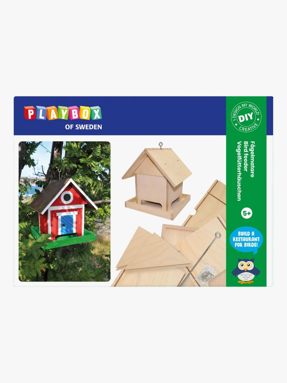 Playbox Kreativt Sæt Fuglehus