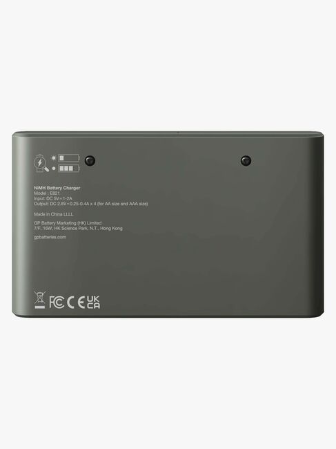 GP Batterier Recyko E821 8-Slot Charger, 4 AA + 4 AAA