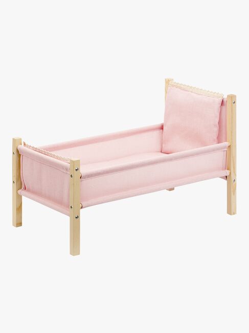 Skrållan Dukketilbehør Seng, Lyserød
