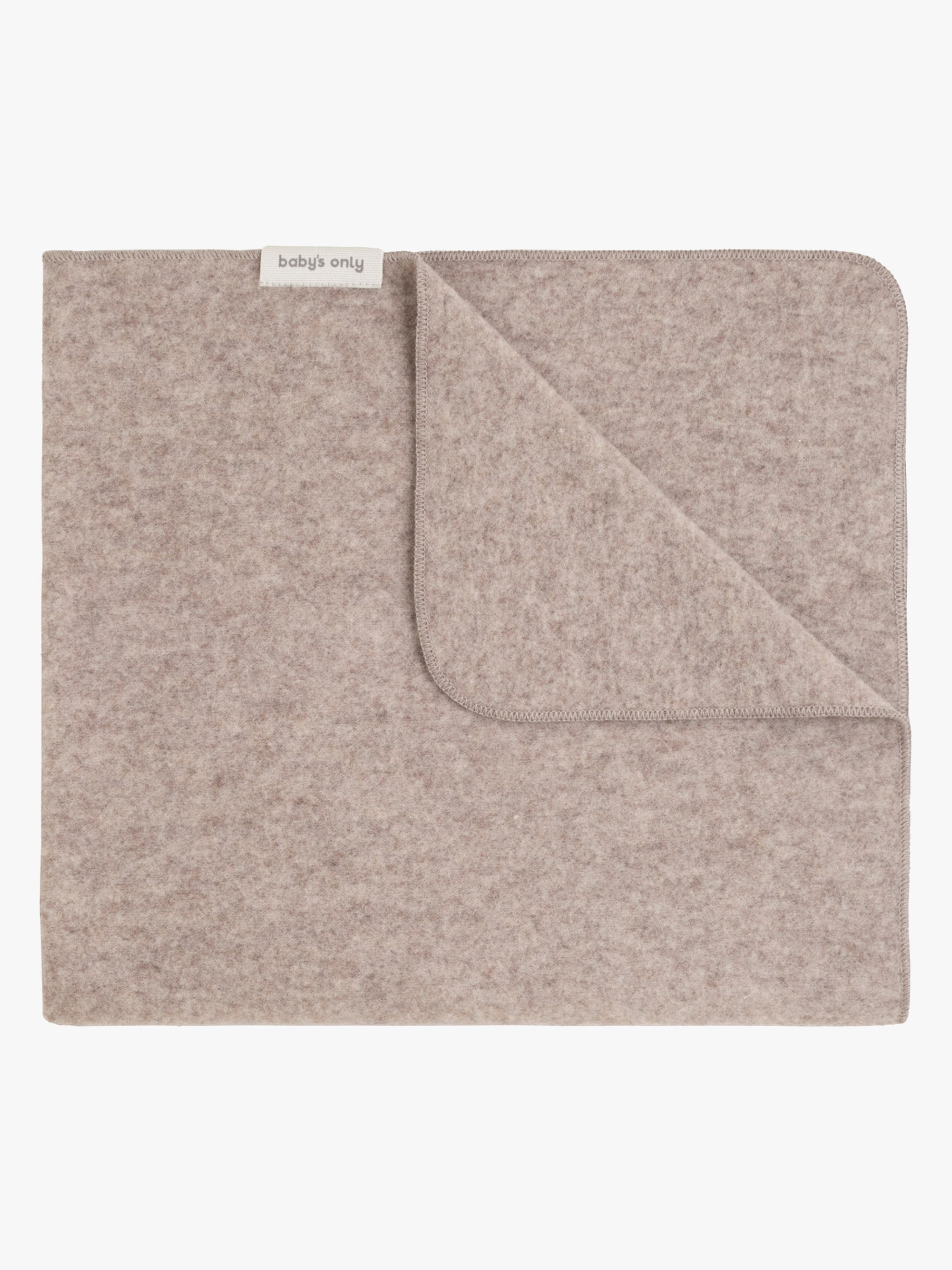 Baby's Only Cot Tæppe Merinould TOG 1, Brushed Sand