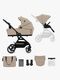 Kinderkraft YOXI 2-in-1 Duovogn, Sand Beige
