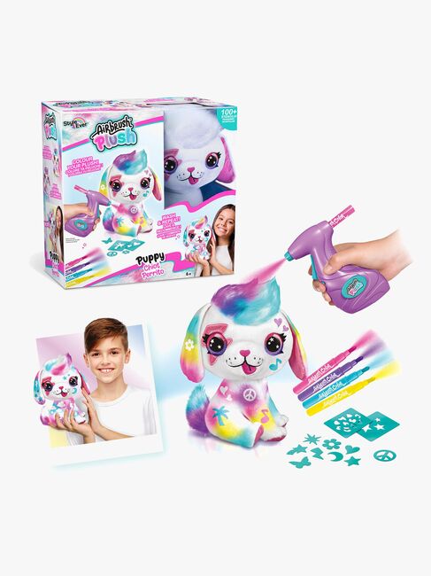 Style 4 Ever Airbrush Plush Bamse Hundehvalp