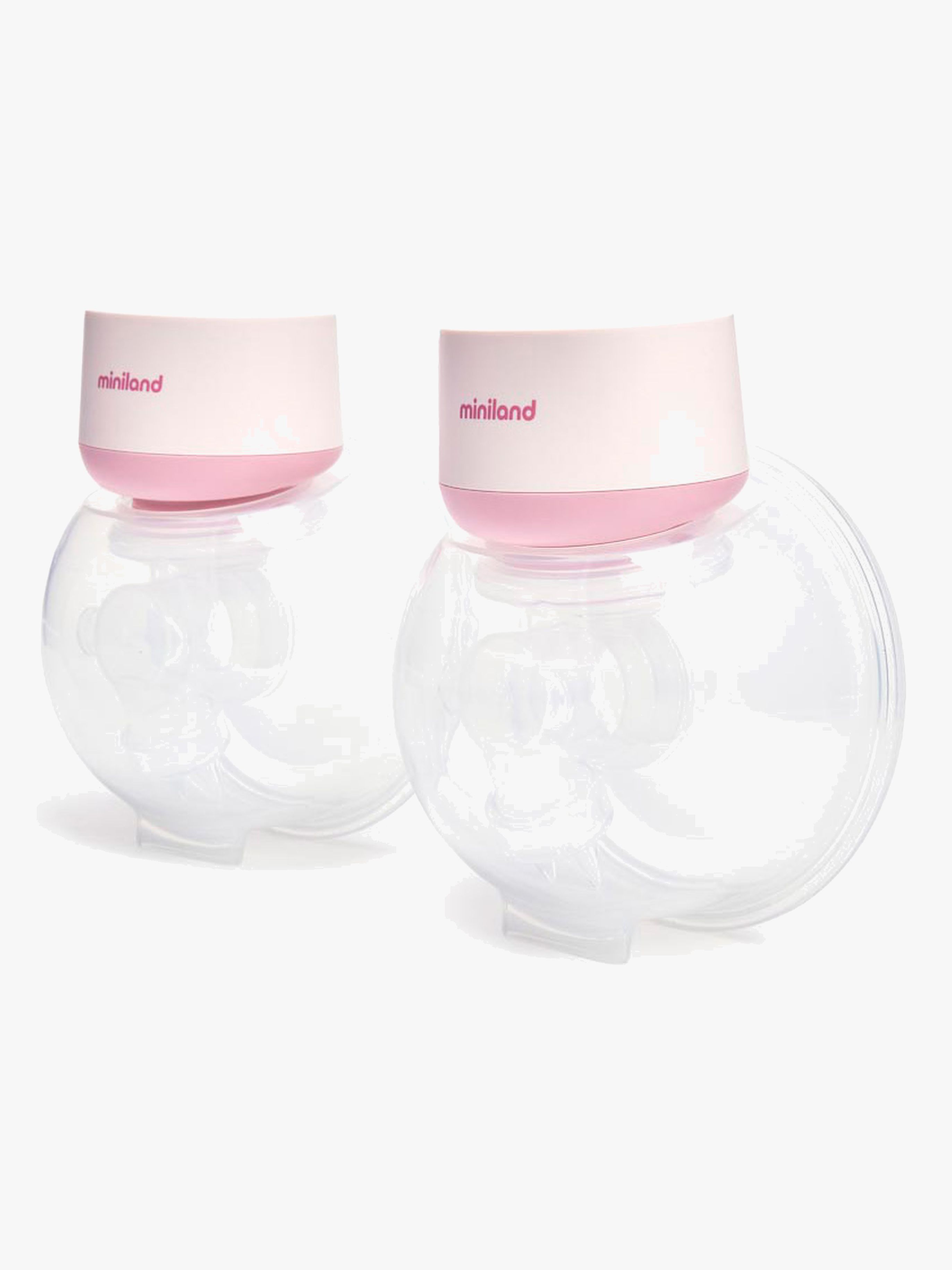 Miniland Easy Flow Duo Elektrisk Brystpumpe, Pink